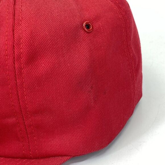 Vintage K-Brand DS Dairyland Seed Snapback Trucker Hat Red USA Made (H5) - Picture 11 of 11